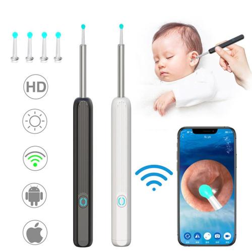 Kit de nettoyage des oreilles intelligents sans fil avec caméra et lumière LED NE3 - جهاز مزود بكاميرا و ضوء لتنظيف الأذن و فحص الأسنان