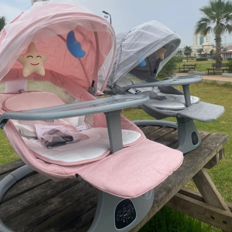 Balancoire Electrique Tinylo 3in1 - مرجوحة ذكية هزازة للأطفال