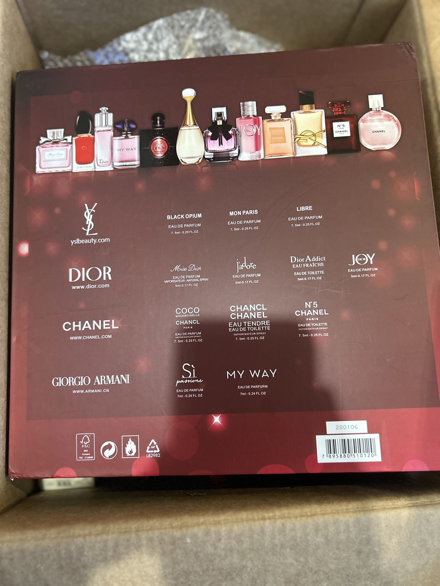 Coffret Fragrances Favorites - تشكيلة لي تقلش بيها madame ❤️